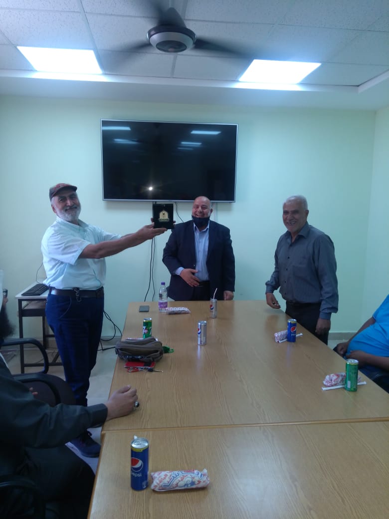 تكريم المهندس محمد حسن العمري